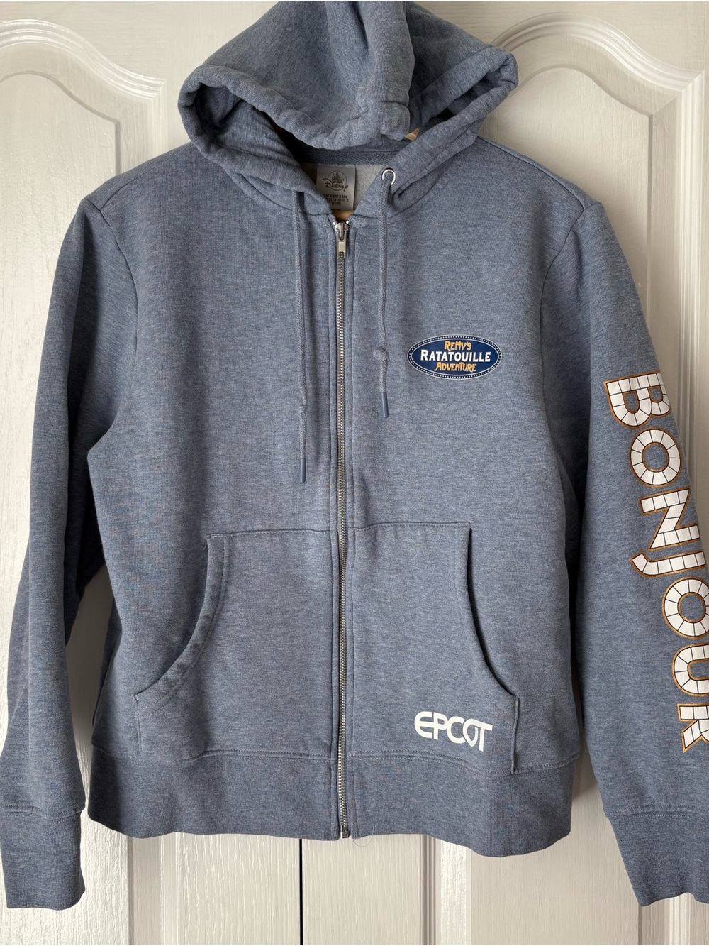 Disney Parks EPCOT Remy’s Ratatouille Adventure Zip Hoodie, M 💙